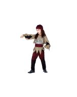 Costume enfant pirate squelette - Taille 10/12 ans