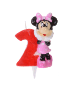 Bougie d’anniversaire Minnie – Chiffre 2