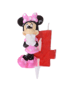 Bougie d’anniversaire Minnie – Chiffre 4