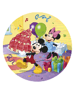 Disque à gâteau en mousse Ø22 –Disney