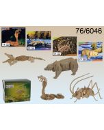 Puzzle animaux sauvages en 3D
