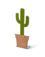 Cactus métal et liège 30 cm
