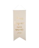 kakemono mariage "pour toujours mon amour"