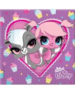 20 serviettes Pet Shop