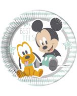 8 assiettes Mickey