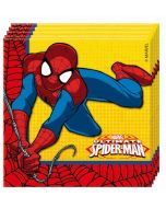20 serviettes Spiderman
