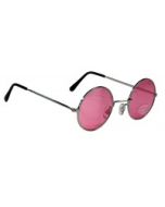 Lunettes Hippie - roses