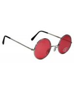 Lunettes Hippie - rouges