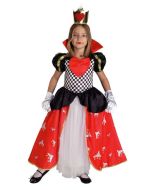 Déguisement fille reine de coeur - 8 ans