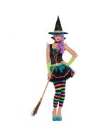 Costume enfant sorcière - Taille 4 - 145-160 cm