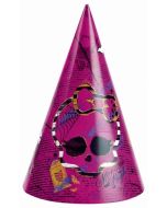 6 chapeaux de fête Monster High