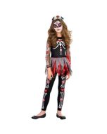 Déguisement fille Dia de los muertos Halloween - Taille 10/12 ans