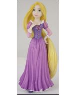 Figurine Raiponce en robe violette