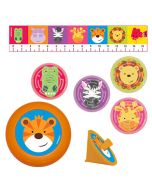 24 accessoires Jungle Friends