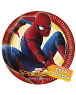8 assiettes Spiderman homecoming 23 cm