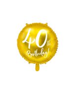 Ballon anniversaire 40 ans 