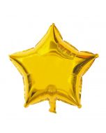 Ballon hélium étoile - or - 48 cm x 45 cm