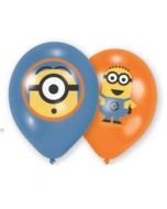 6 ballons en latex - Minions 