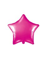 Ballon hélium étoile fuchsia