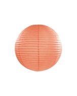 Boule en papier orange clair 35 cm