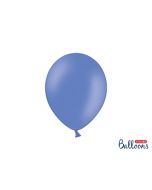 10 ballons 27 cm bleu marine pastel