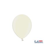 10 ballons 27 cm – ivoire pastel