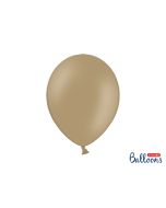 100 ballons 12 cm - cappuccino métallisé