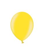 10 ballons 27 cm – jaune citron métallisé