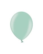 20 ballons 27 cm – menthe clair métallisé