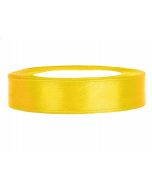 Ruban satin 12 mm - jaune