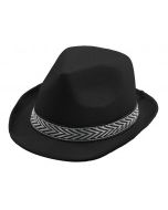 Borsalino polyester - noir