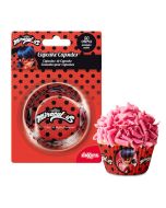 50 caissettes cupcakes lady bug