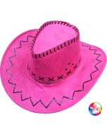 Chapeau Cow Boy Texas - rose