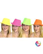 Chapeau tissu fluo - 57 cm