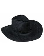 Chapeau Buffalo luxe - noir