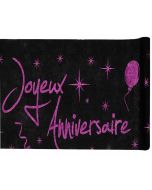 Nappe Joyeux Anniversaire - fuchsia - 3