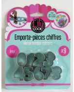 9 Emporte-pièces chiffres