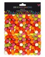 Sachet 200 boules pour sarbacane multicolores