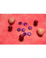 Confettis de table diamant violet