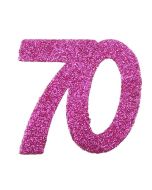 6 confettis anniversaire 70 ans à prix discount