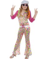 Déguisement Fille Hippie 10/12 ans