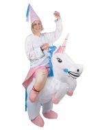 Costume adulte gonflable de licorne - taille unique