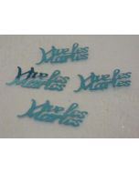 Confettis "Vive Les Mariés" - Turquoise