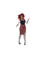 Costume femme écolière zombie - Taille 3XL