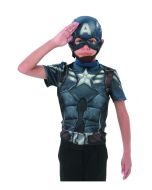 Plastron enfant Captain America - Taille unique