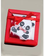 6 boites Nina PM avec vignettes bébé panda 