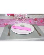 Sets de table rectangulaires intissés - x50 - gris