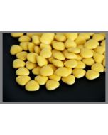 Dragées petits cœurs - jaune soleil - 1kg