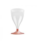 10 verres à vin easy corail