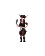 Déguisement fille Viking - Taille 7/9 ans